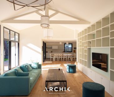 Architecture contemporaine d'inspiration Gaume, cette maison de 250... - Photo 3