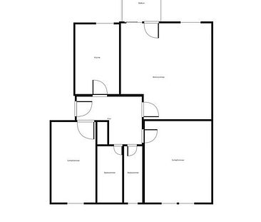 Auf gute Nachbarschaft: praktische 3-Zimmer-Wohnung - Foto 4