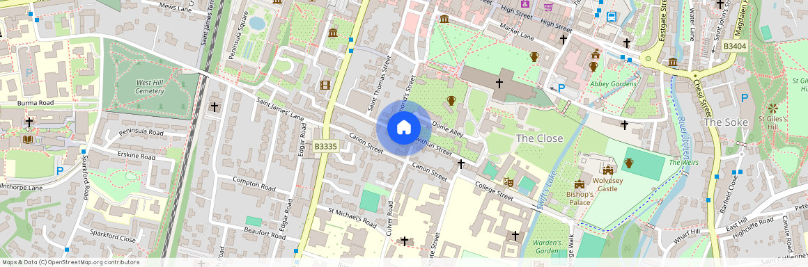 St. Swithun Street, Hampshire SO23