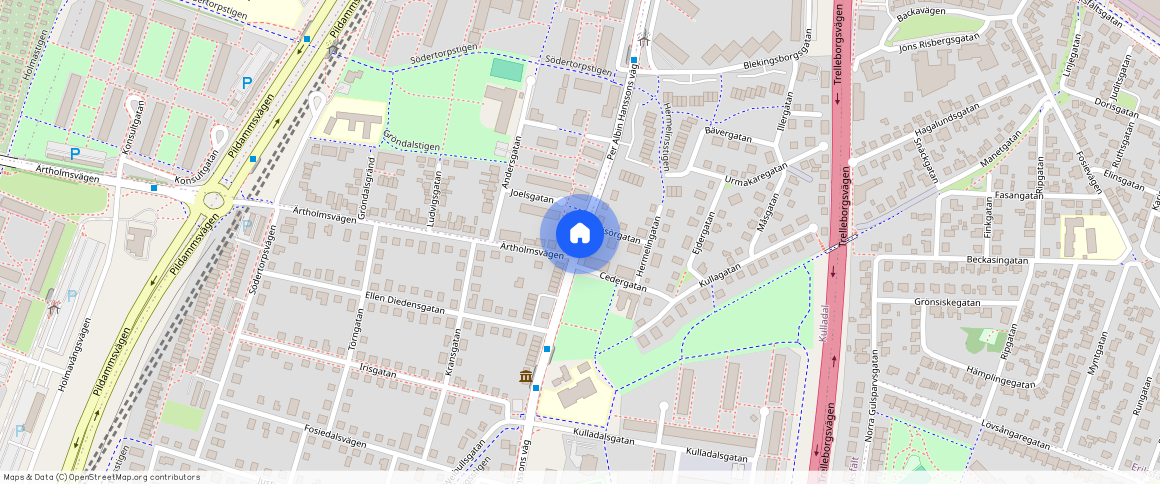 Per Albin Hanssons Väg, Malmö