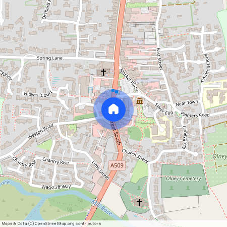 High Street South, Olney, Buckinghamshire, MK46