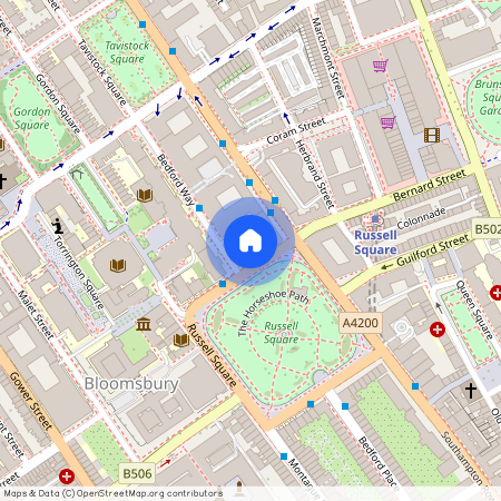 Russell Square, London, WC1B