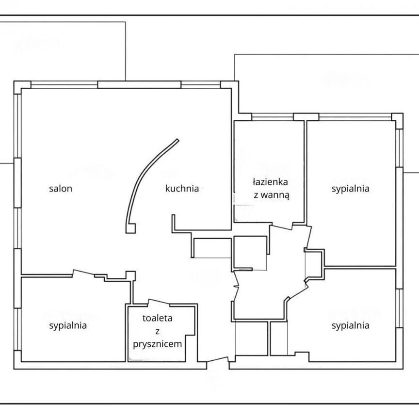 4pokoje | klimatyzacja | Kępa Potocka | 2 balkony 127 m² - Photo 1