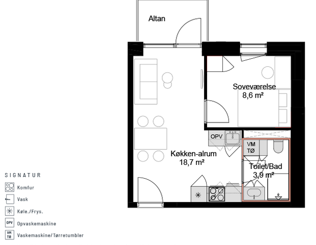 Pie Frandsens Gade 1, 2. lejl.6 - Photo 1