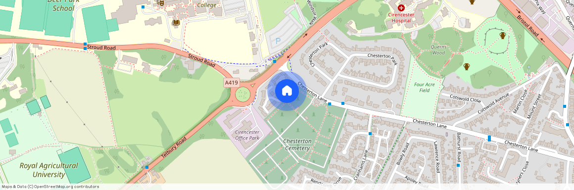 Smiths Field, Cirencester, GL7