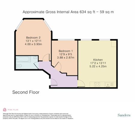 2 bedroom flat to rent - Photo 5