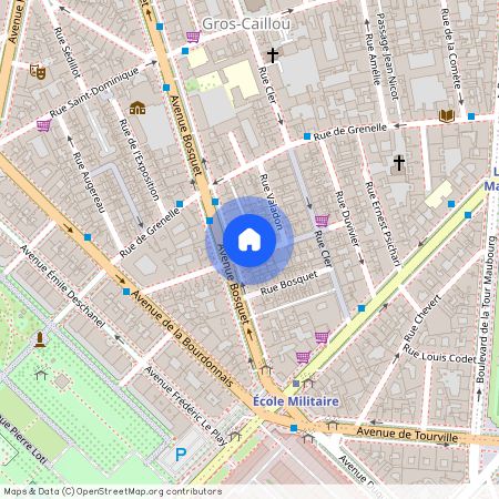 Champ de Mars 16, Rue du Champ de Mars, Paris