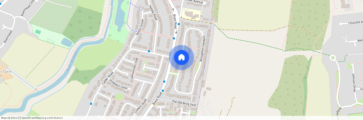 Broughton Gardens, Lincoln, Lincolnshire, LN5