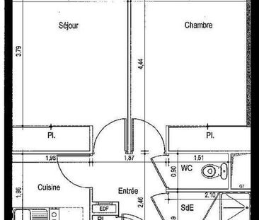 Appartement 2 pièces - - Photo 3