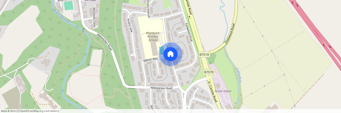 Priory Road, Lesmahagow ML11