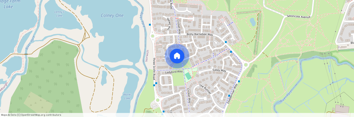 Caddow Road, Three Score, Norwich