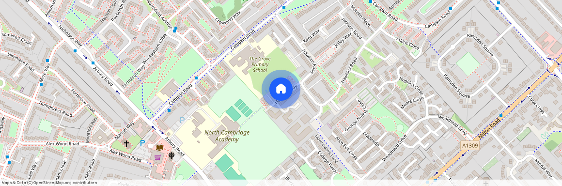 Haviland Way, King's Hedges, Cambridge, CB4