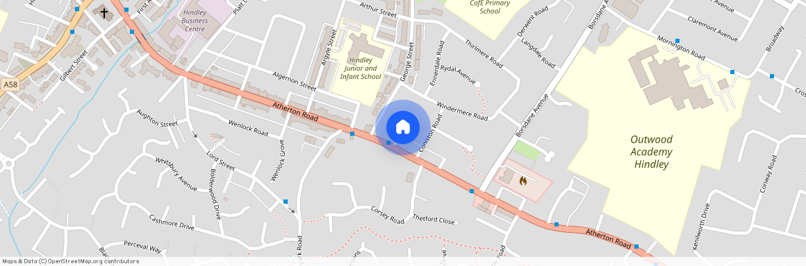 Merefield Close, Hindley