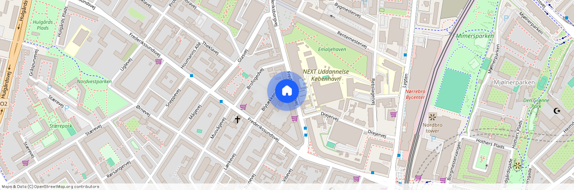 Frederiksborgvej 21, 2. lejl. th, 2400 København NV