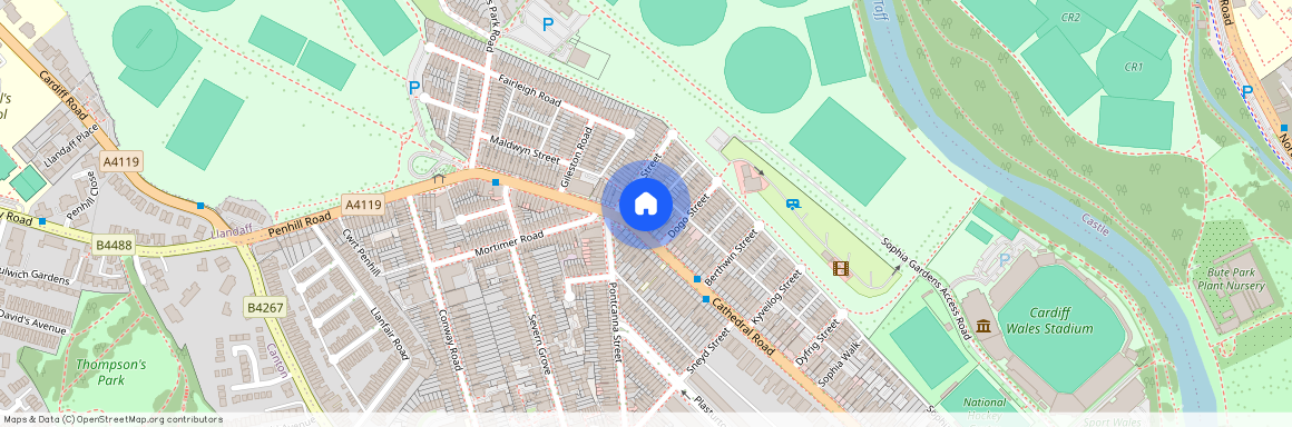 Cathedral Road, Pontcanna, CF11