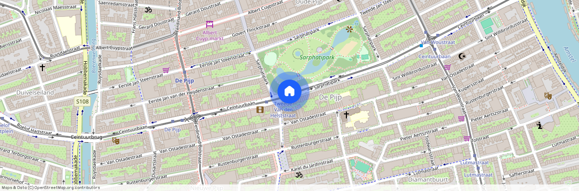 Nieuwe Pijp, 1073 CZ, Sarphatipark, Amsterdam