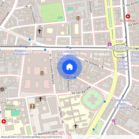 Via Podgora, Milan, Lombardy 20122