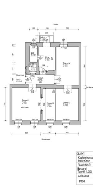 Keplerstraße 47/1 - 4 Zimmer Wohnung mit Balkon im Lend - Photo 2