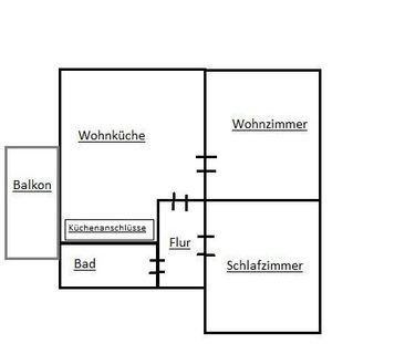 Sofortiger Einzug - Schicke Wohnung mit modernem Bad und zeitlosen ... - Foto 1