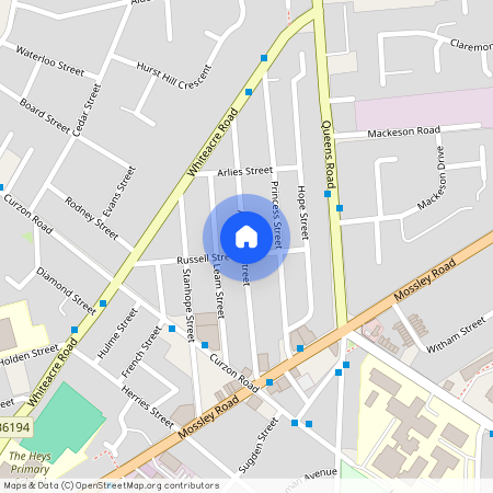 Alexandra Street, Ashton-Under-Lyne, Greater Manchester, OL6