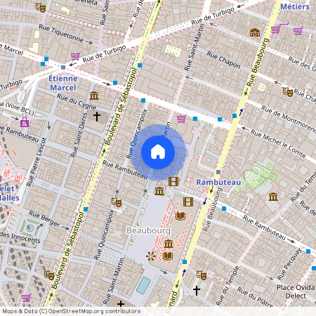 Saint Martin 164, Rue Saint-Martin, Paris