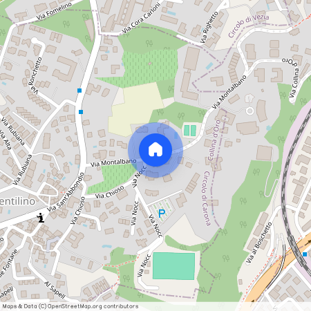 Via Montalbano, 6925 Collina d'Oro