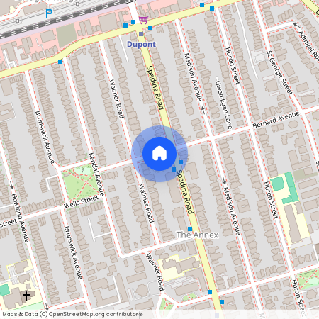 100 Spadina Road, Old Toronto, Old Toronto, Toronto, M5R 2X3