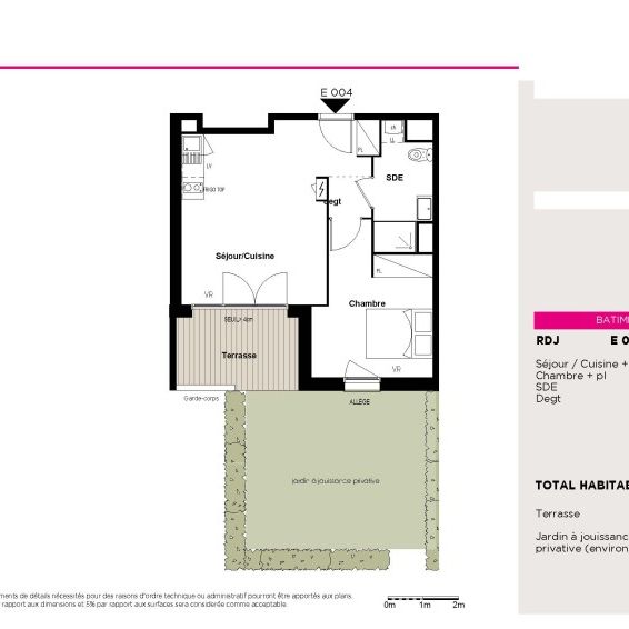 Location Appartement 2 pièces 41m² EAUNES 31600 - Photo 2