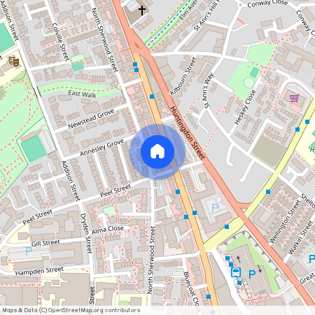 Mansfield Road, City Centre