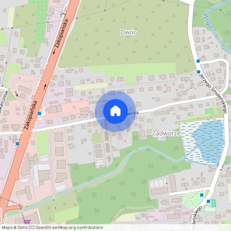 ul. Opatkowicka, Opatkowice, Swoszowice, Kraków, małopolskie