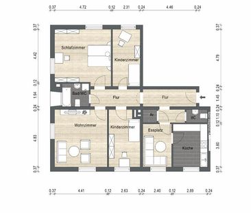 !!! Bestlage Hengsteysee !!! 4 Zi. EG - Wohnung - Photo 5