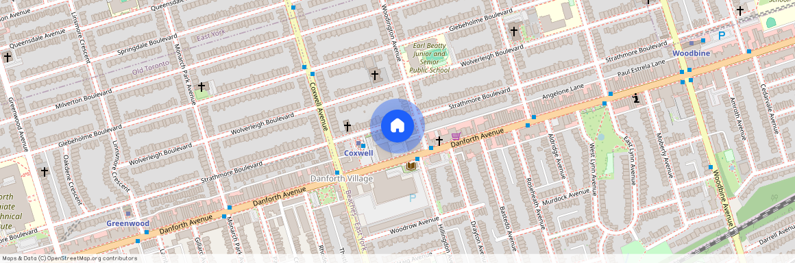 377 Strathmore Boulevard Unit# Basement, Toronto