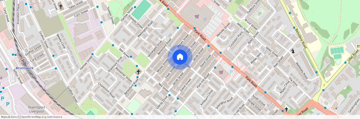 Isaac Street, Liverpool, Merseyside, L8