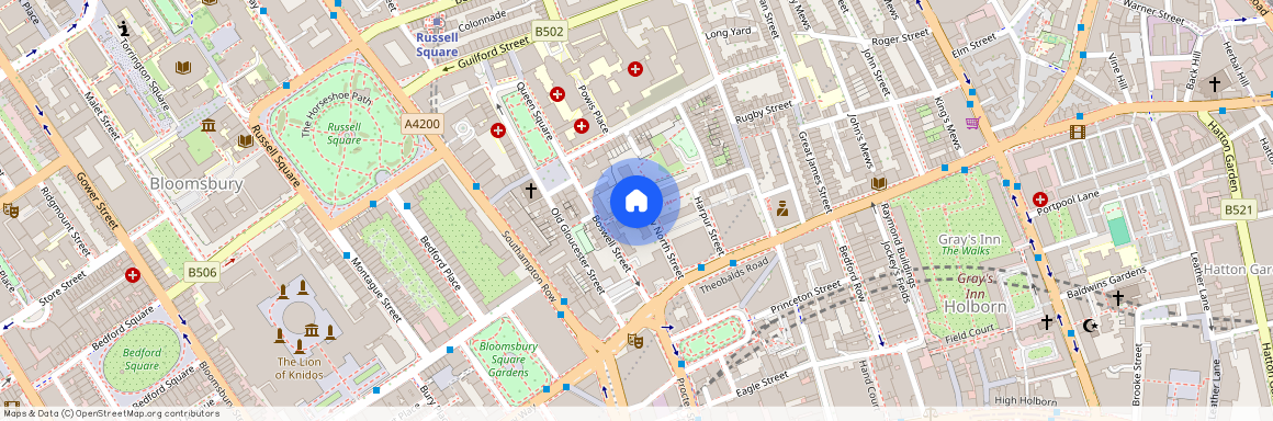 New North Street, Bloomsbury, London, WC1N