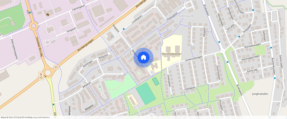 Simrishamn, Skåne, Ekegatan 17 C