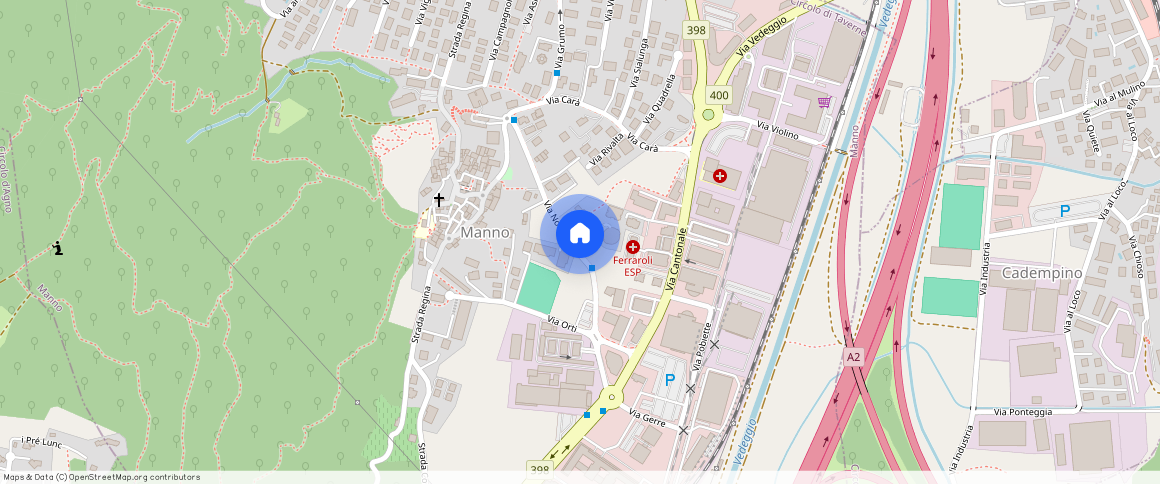 Via Norello **, 6928, Manno