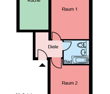 Demnächst frei! 2-Zimmer-Wohnung in Unna Königsborn - Photo 3