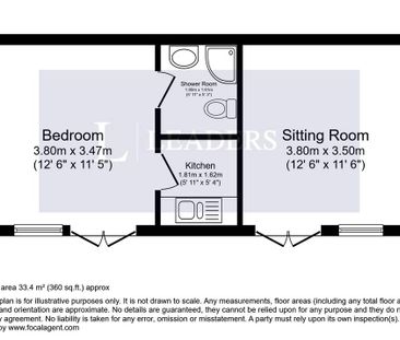 1 bedroom bungalow to rent - Photo 1