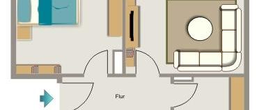Demnächst frei! 3-Zimmer-Wohnung in Oer-Erkenschwick Groß-Erkenschwick - Photo 1