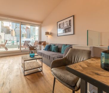 City-Residence: Tolle Penthouse-Wohnung mit Skylineblick und Dachte... - Photo 2