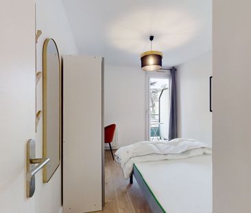 Villeurbanne Réguillon — Chambre Privée 4 - Photo 4