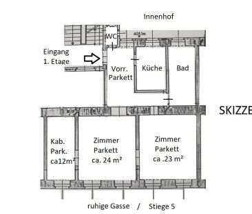 Sehr ruhig und SONNIG an der Porzellangasse - Photo 4