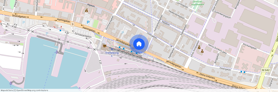 Trelleborg, Skåne, Järnvägsgatan 15 A