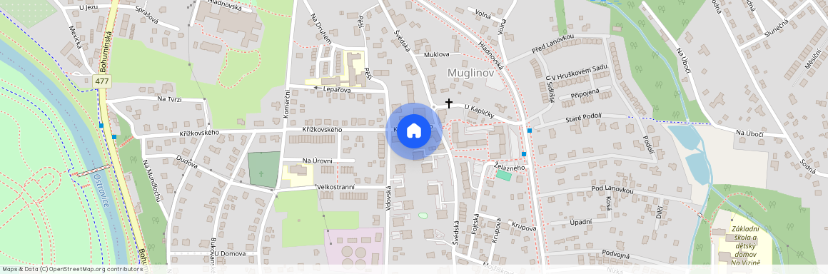 Muglinov, Křížkovského, Ostrava