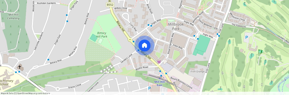 Bittacy Hill, Mill Hill, NW7