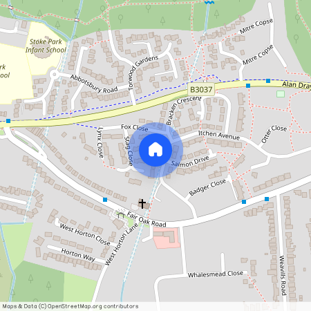 Itchen Avenue, Bishopstoke
