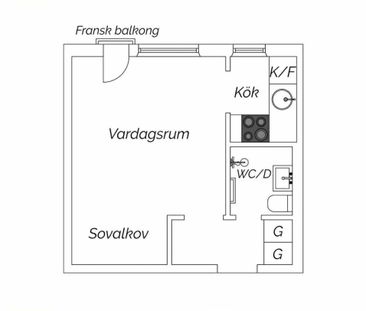 Fyrskeppsvägen, Johanneshov - Photo 1