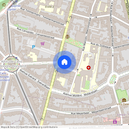 Rue Edouard Branly, 4, 1190, Forest