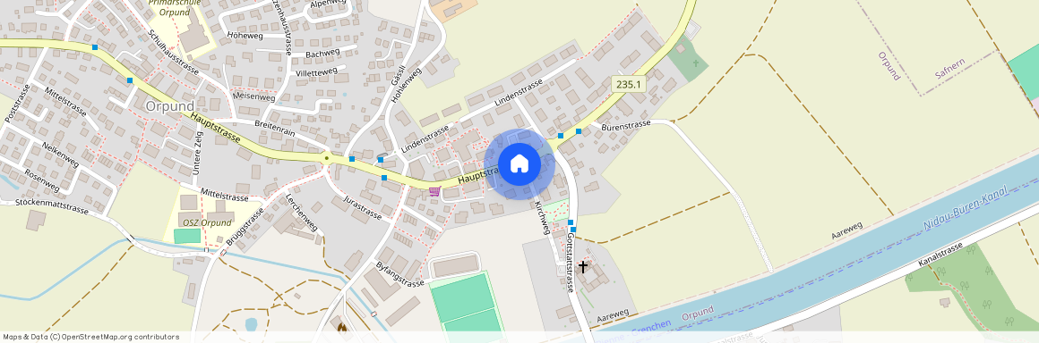 2552, Orpund, Kirchweg, 2
