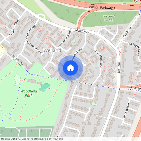 Redmile Walk, Welland, Peterborough